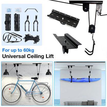 Universal 60 KG Ceiling Bike Lift