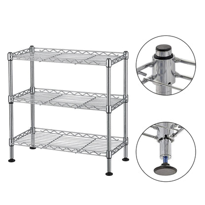 3-Tier UltraZinc Cabinet Organizer Rack