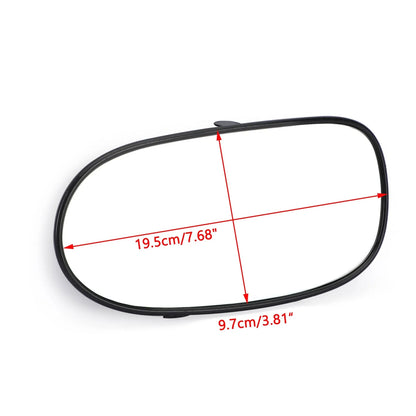 2005-2013 Chevy Corvette C6 Areyourshop L&R Heated Door Mirror Glass And Backing Plate