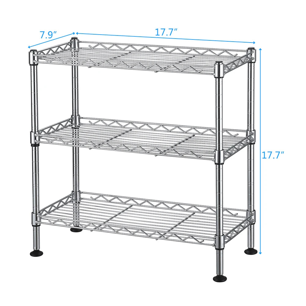 3-Tier UltraZinc Cabinet Organizer Rack