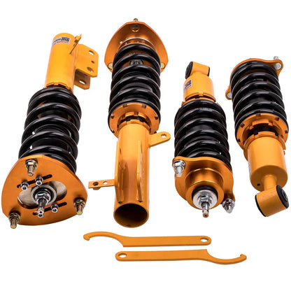 2007-2010 Jeep Compass Patriot Front &Rear Strut Coil Spring Coilover Adj. Damper