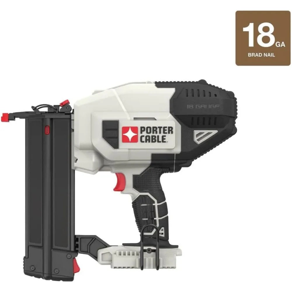 PORTER-CABLE 20V MAX* Cordless Brad Nailer, 18GA, Tool Only (PCC790B)