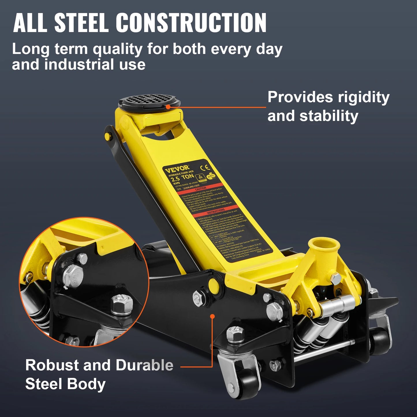 2.5 Ton Heavy Duty Floor Jacks