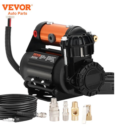 Car Air Compressor Portable Tire Inflator Heavy Duty 3.5CFM Air Pump Kit