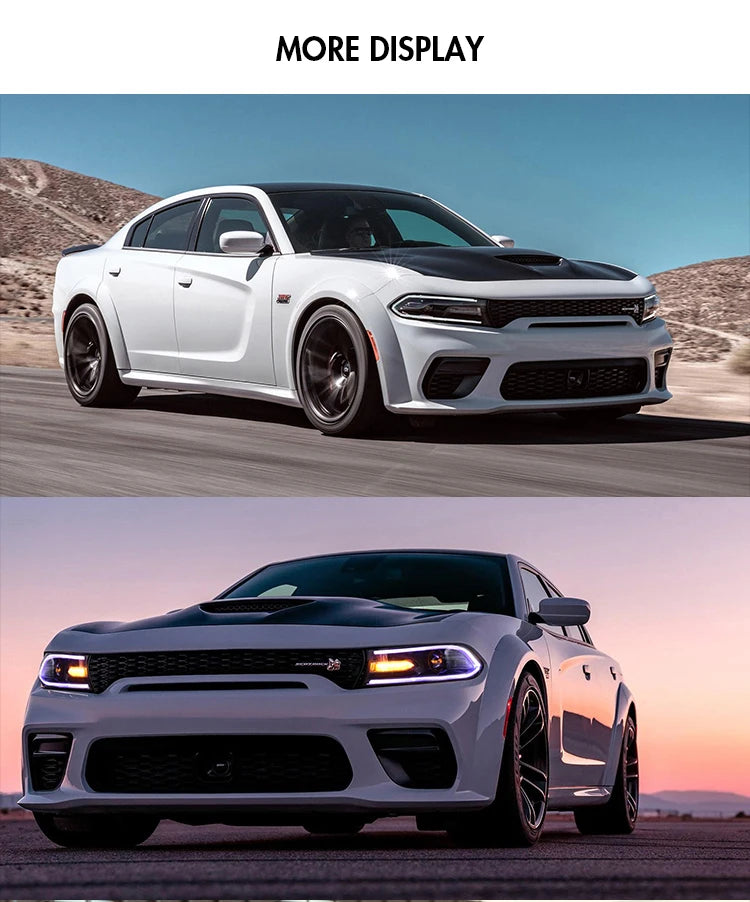 2015-2023 Dodge Charger LED Colorful Headlights