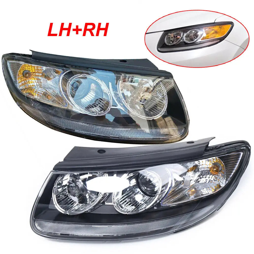 2007-2012 Hyundai Santa Fe Halogen Headlights