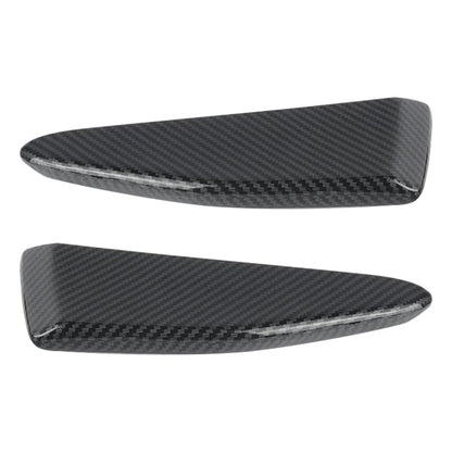 2014-2019 Chevy Corvette C7 Stage 2 Front Splitter End Caps Carbon Fiber