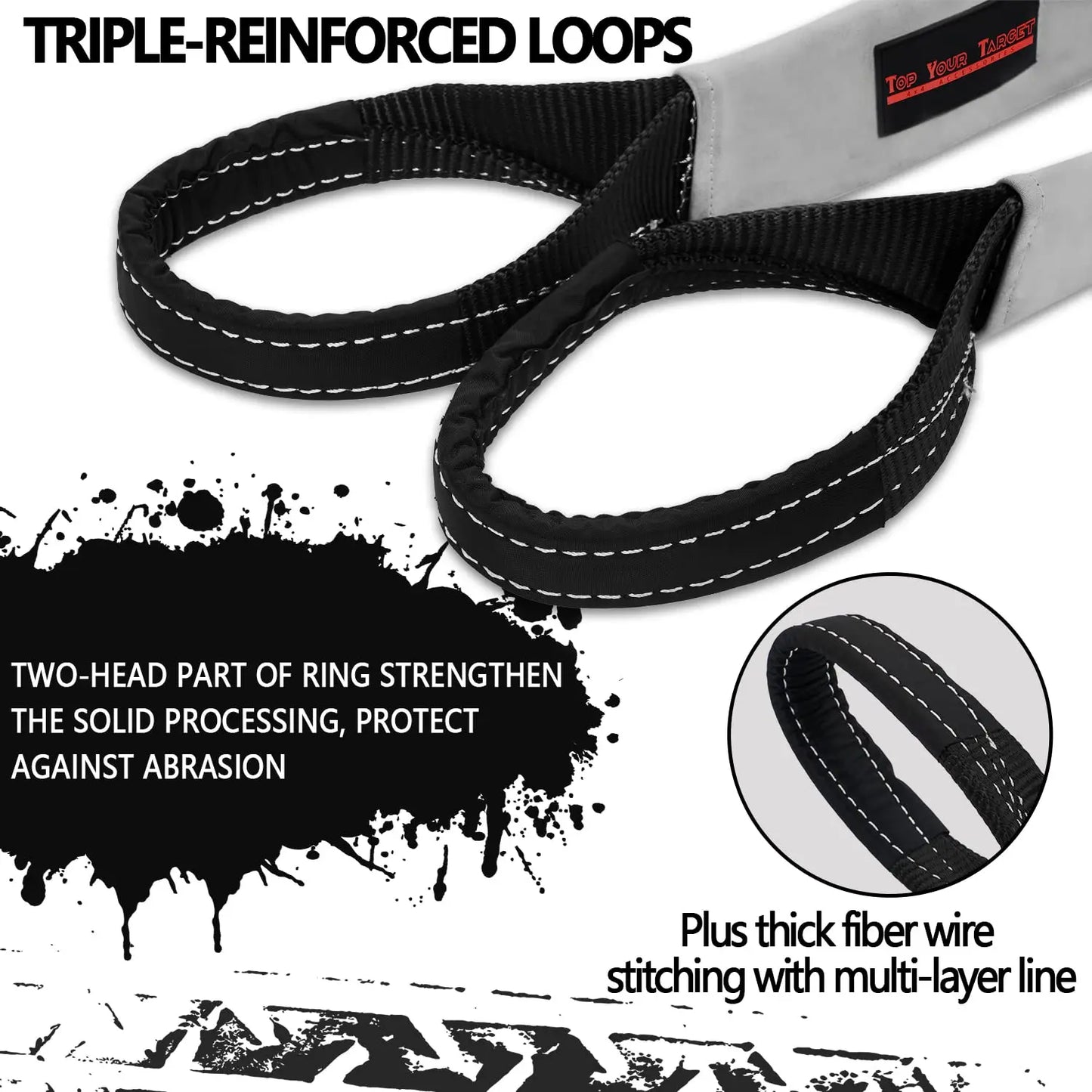 Tow Strap 3" X 20' with 35,000lb,