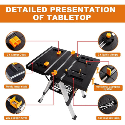 Portable Workbench & Sawhorse,