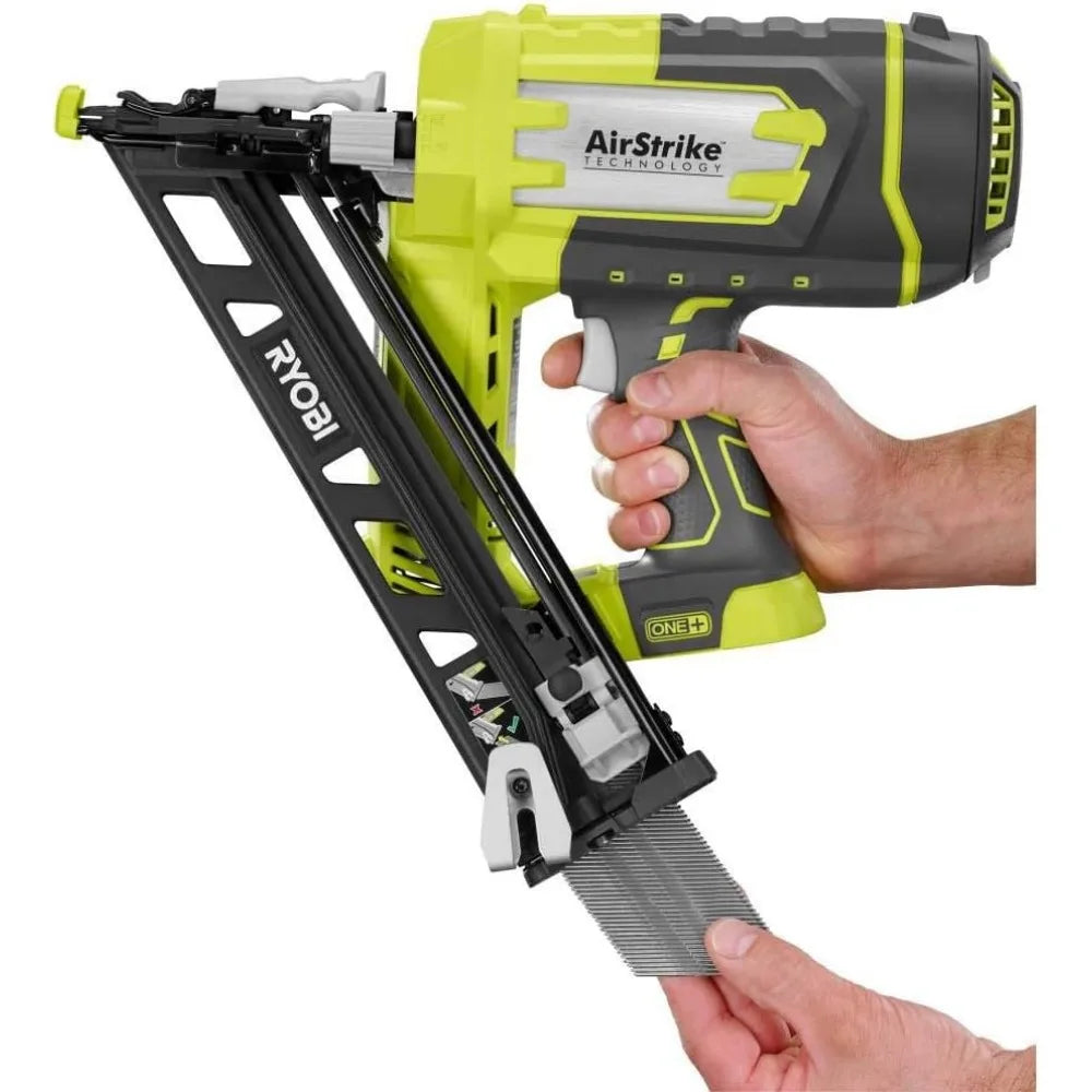 Ryobi P330 18V ONE+ Angled 15 Ga Finish Nailer Battery and Charger Not Included