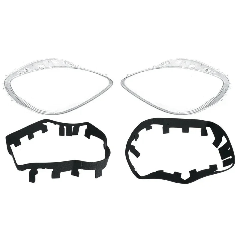 2005-2013 Chevy Corvette C6 Headlight Lens Cover Trim Replace + Gaskets Kits