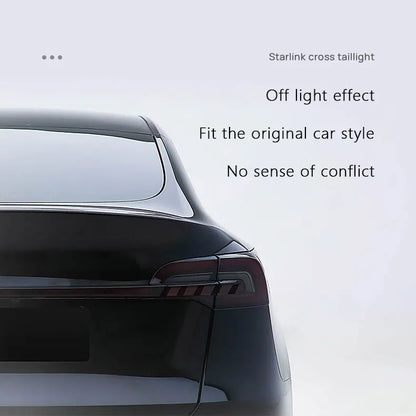 Tesla Model 3 Y 2019-2023 LED Through Trunk Modified Rear Taillight Flowing Turn Signal Dynamic DRL Auto Lamp