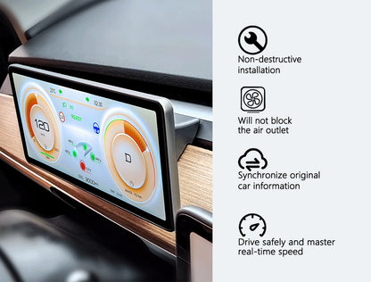 10in. Tesla Model 3 Y Digital Dashboard Heads Up Display Carplay Android Auto