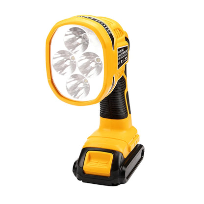 Cordless LED Torch Work Light  for Dewalt DCL040N 18V Battery (battery not included)