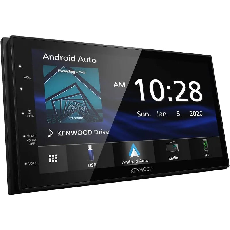 Kenwood DMX4707S 6.8" Digital Media Touchscreen Receiver w/Apple CarPlay and Android Auto