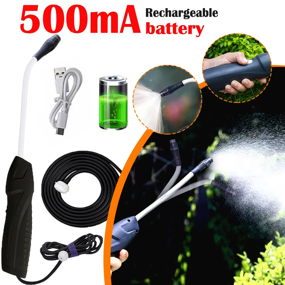 USB Rechargeable Plant Sprayer Portable Lawn Watering Tool