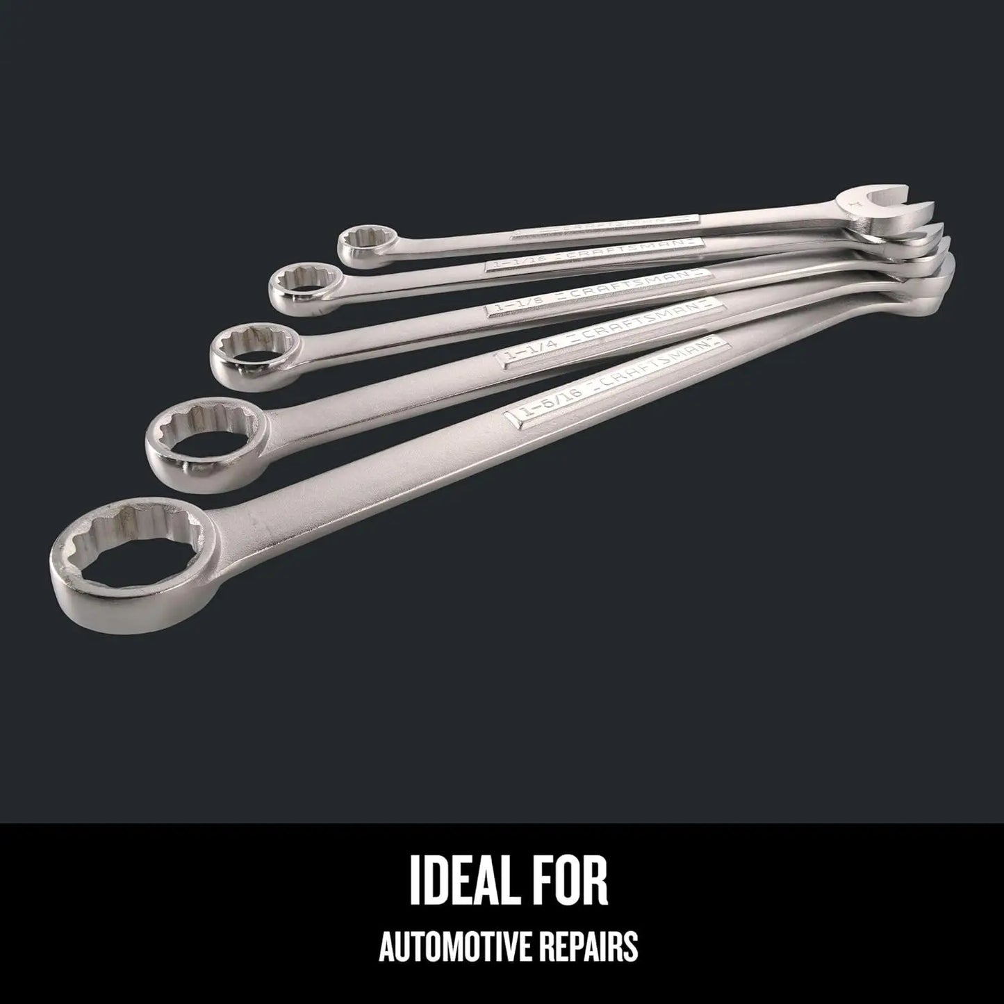 CRAFTSMAN 5-Piece Wrench Set, SAE, Jumbo