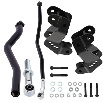 2007-2018 Jeep Wrangler JK 2-4" Lift Adjustable Track Bar + Control Arm Bracket