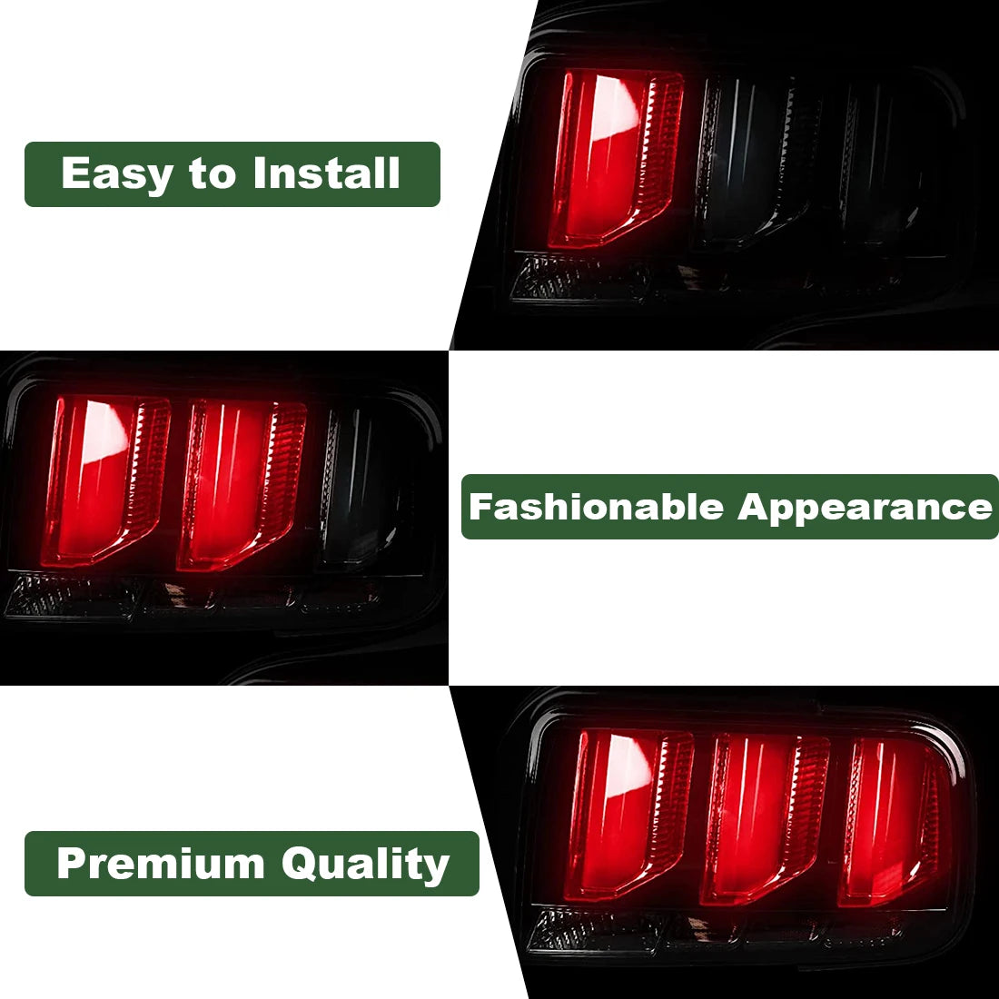 2005-2009 Ford Mustang Sequential Signal Tail Lights