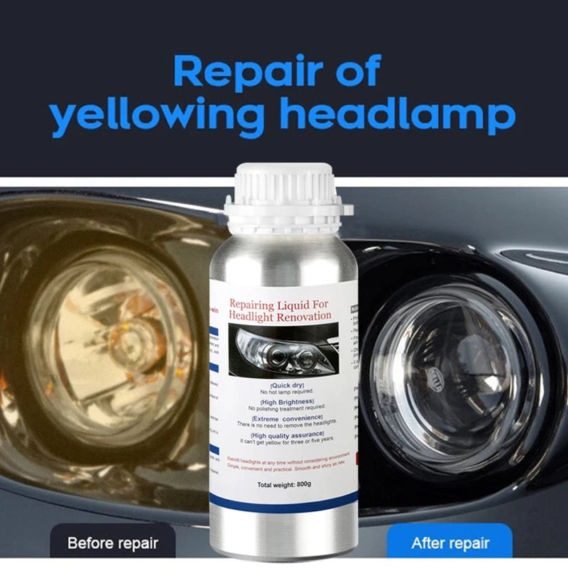 800ML Car Headlight Restoration Polish