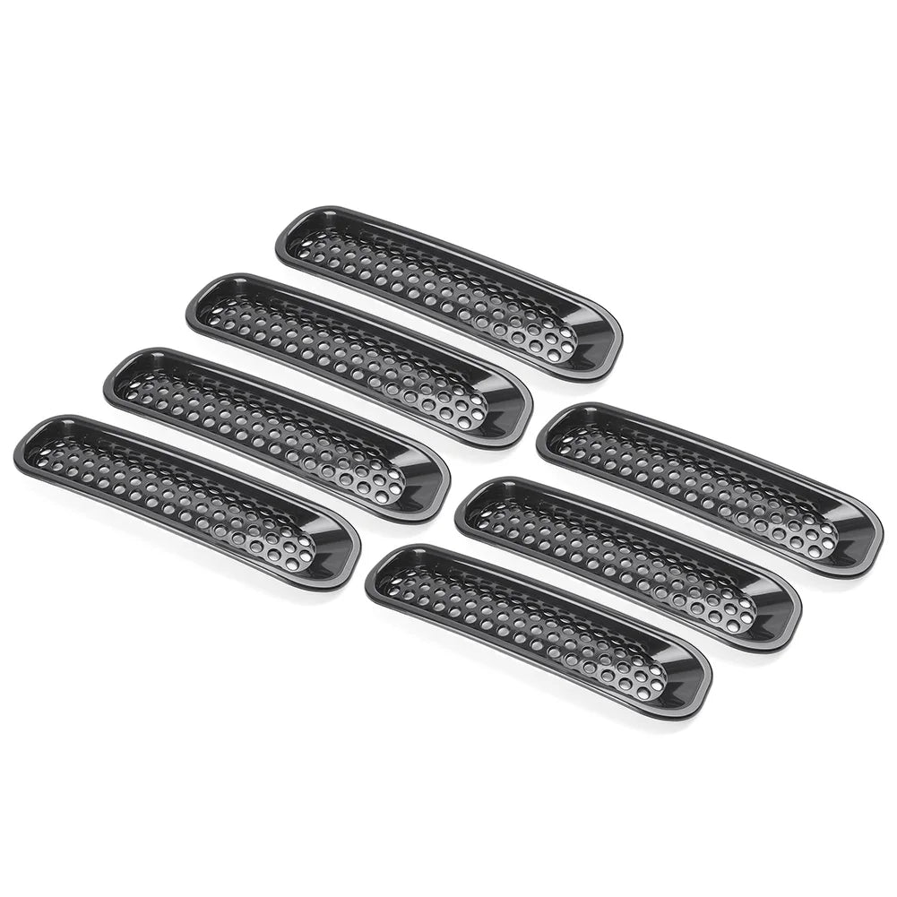 2007-2017 Jeep Wrangler Front Grille Inserts