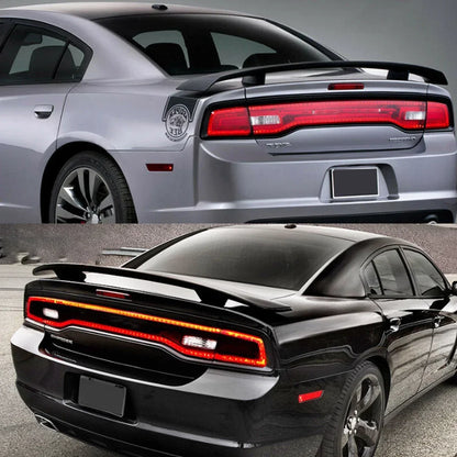 2011-2018 Dodge Charger Factory Style Rear Trunk Wing Spoiler ABS GLOSSY BLACK