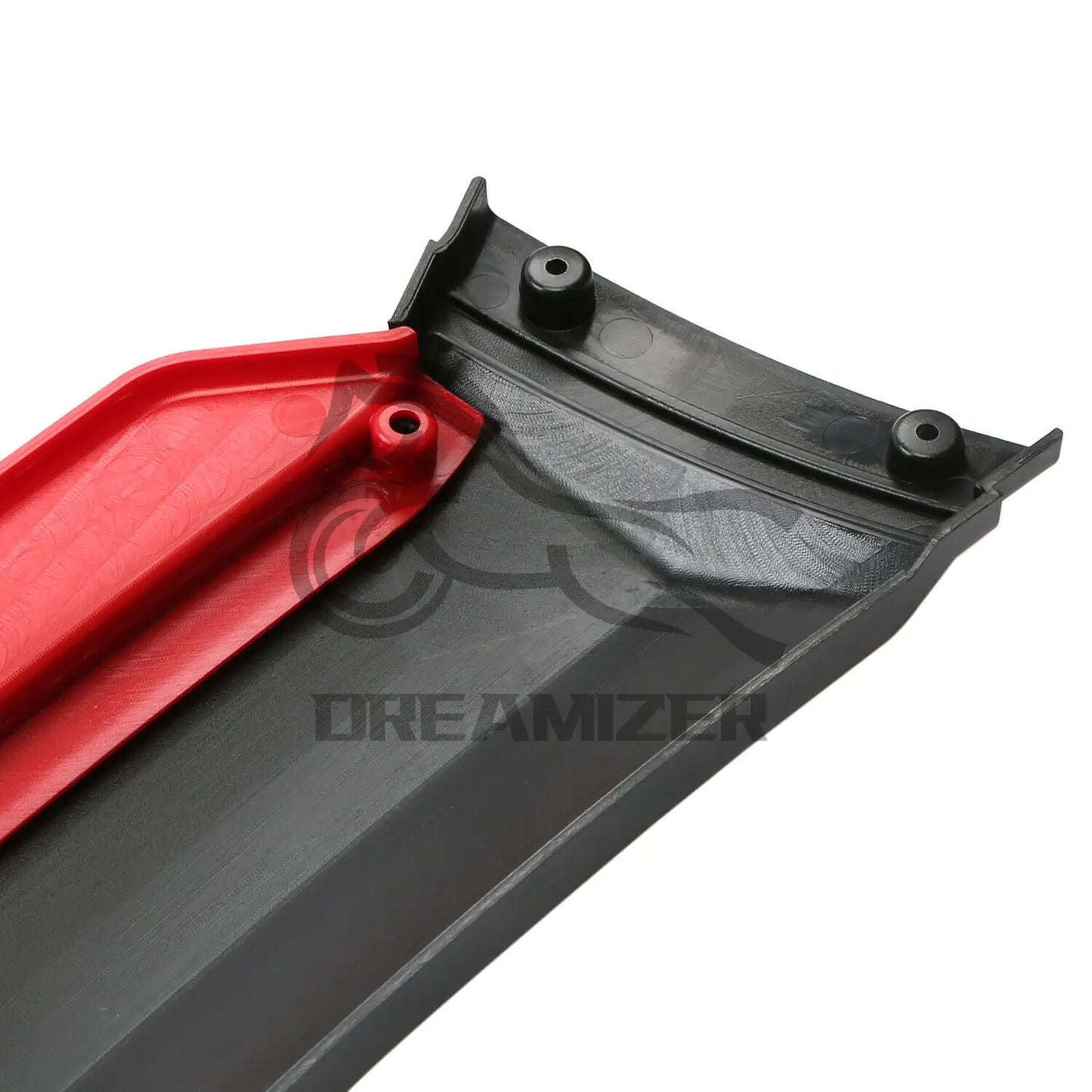 4pcs Car Front Bumper Lip Kit Spoiler Splitter Diffuser Carbon Fiber Canard