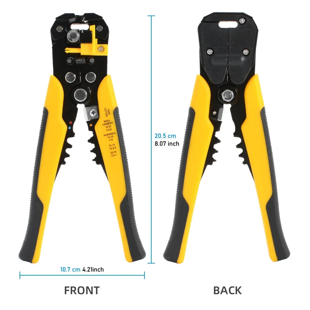 Multifunctional Stripping Crimping Pliers Adjustable Automatic Wire Stripper