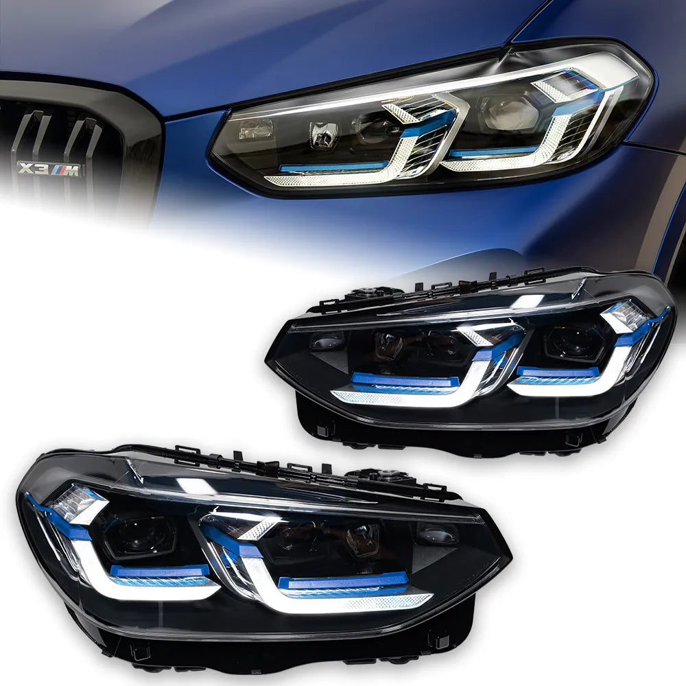 2018-2022 BMW X3 LED Laser Style Headlights