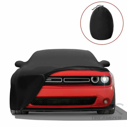 2008-2022 Dodge Challenger Car Full Cover Stretch Satin Dustproof Indoor UV Protection