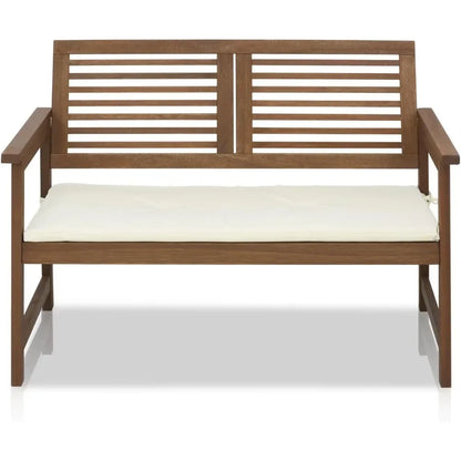 Tioman Hardwood Outdoor Bench in Teak Oil