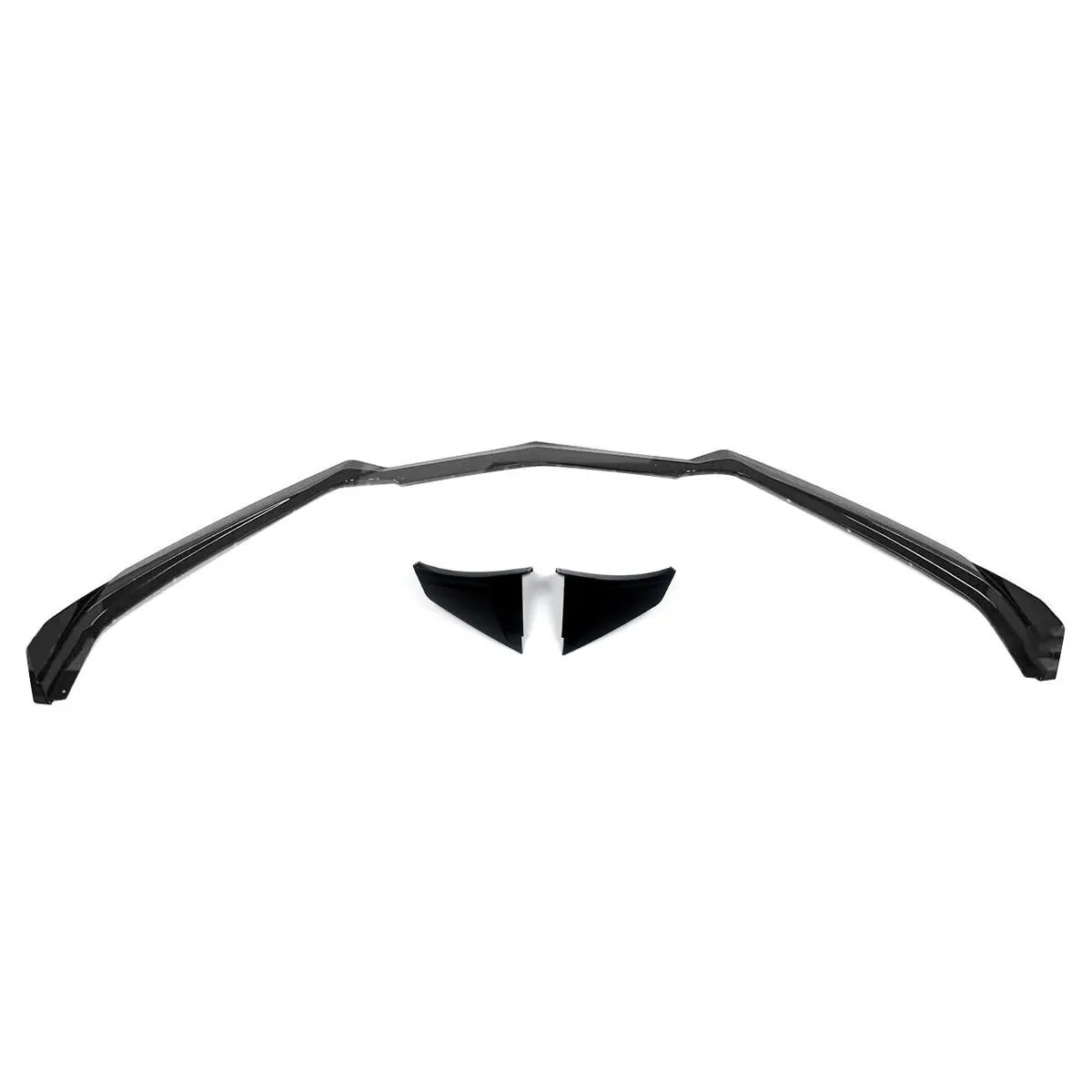 20-24 Corvette C8 ZL1 Style Carbon Flash Front Splitter Lip & Side Winglets