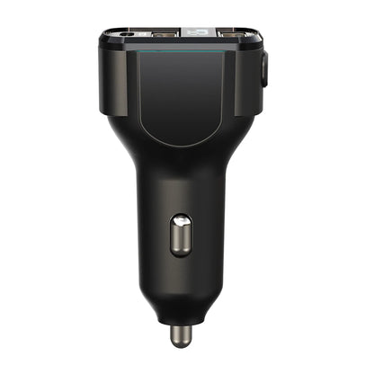 15.5W Car Quick Charger for iPhone, Samsung Bluetooth FM Transmitter