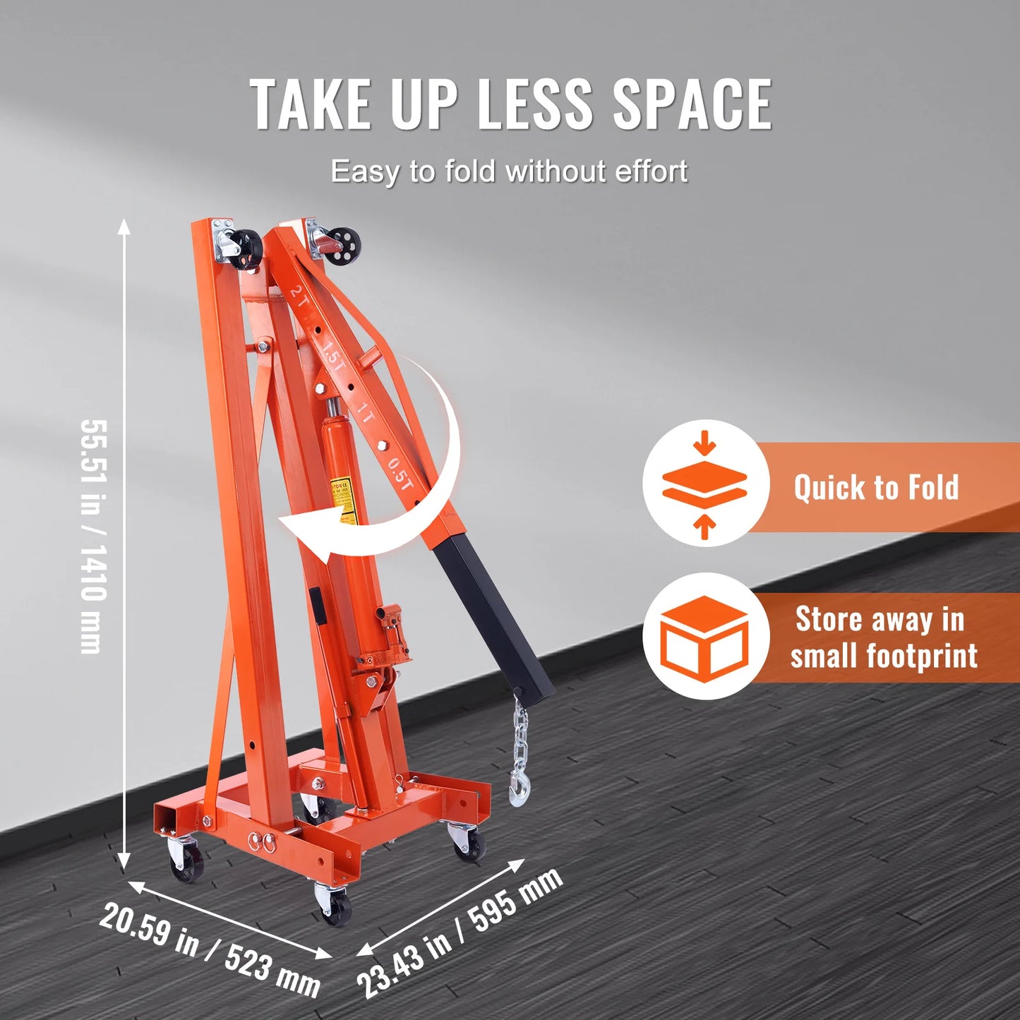 Hydraulic Engine Hoist