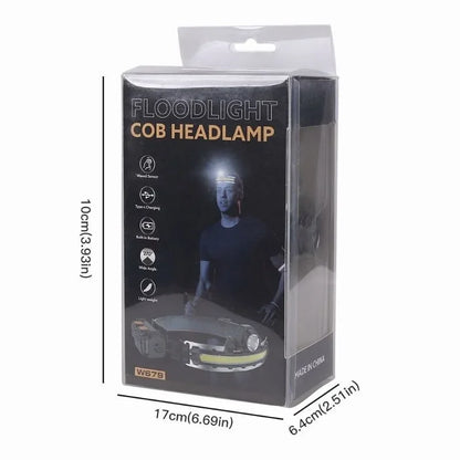 LED Headlamp USB Rechargeable