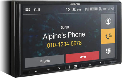 Alpine iLX-W650 2-DIN 7" Car Stereo, Apple CarPlay/Android Auto, SiriusXM Ready, AM/FM Radio & Bluetooth, PowerStack