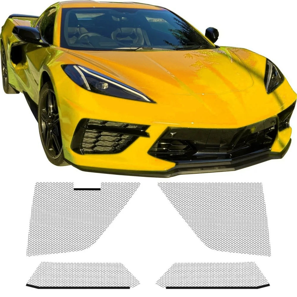 2020-2023 Chevy Corvette Complete Mesh Grill Kit