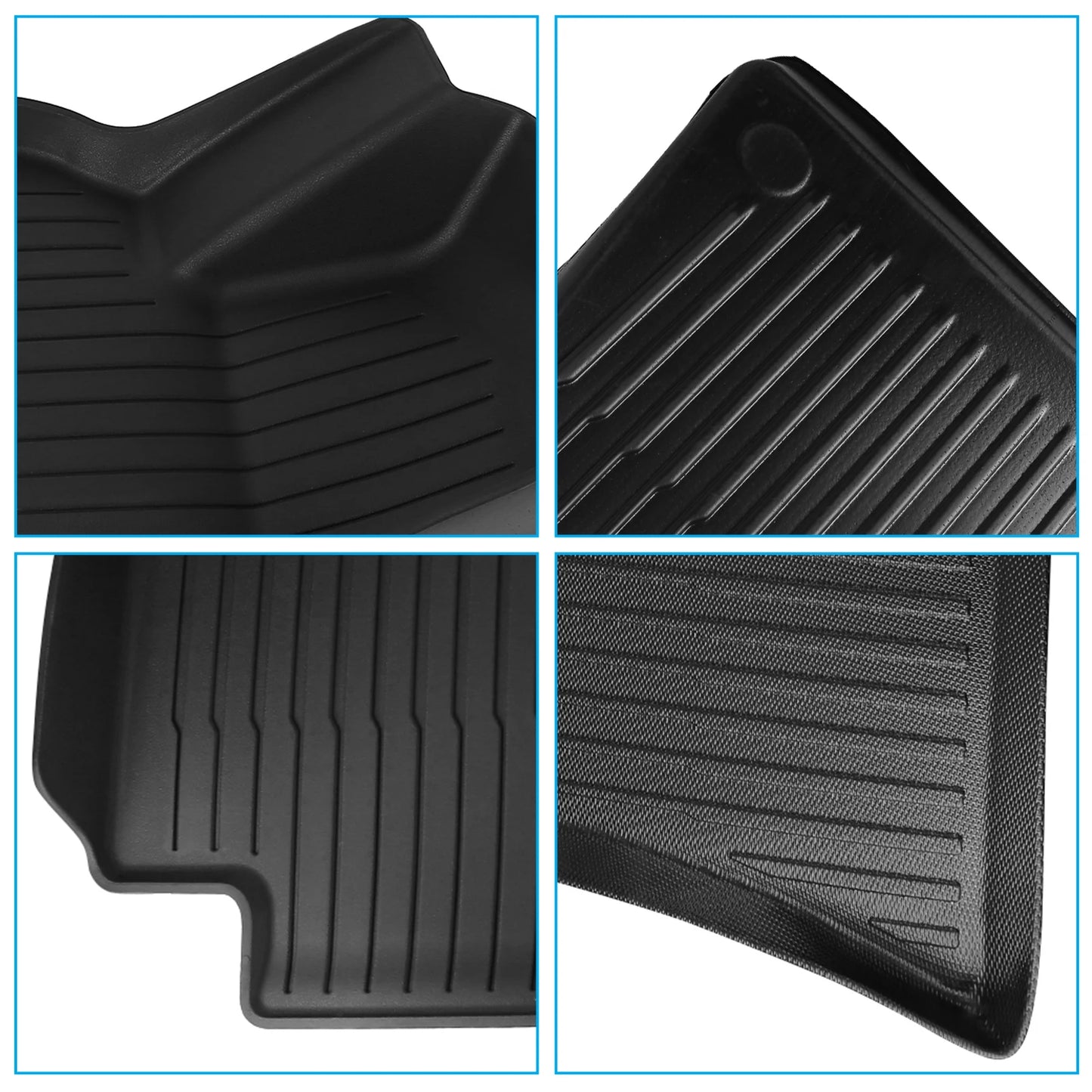 2020-2023 Tesla Model Y 6pc All Season Floor Mats