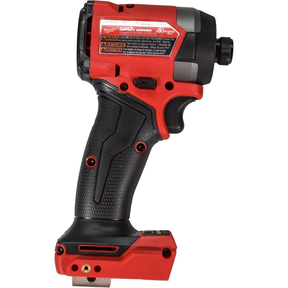 Milwaukee 18V Lithium-Ion Brushless Cordless Hammer Drill and Impact Driver Combo Kit (2-Tool) with (2) 5.0Ah Batteries