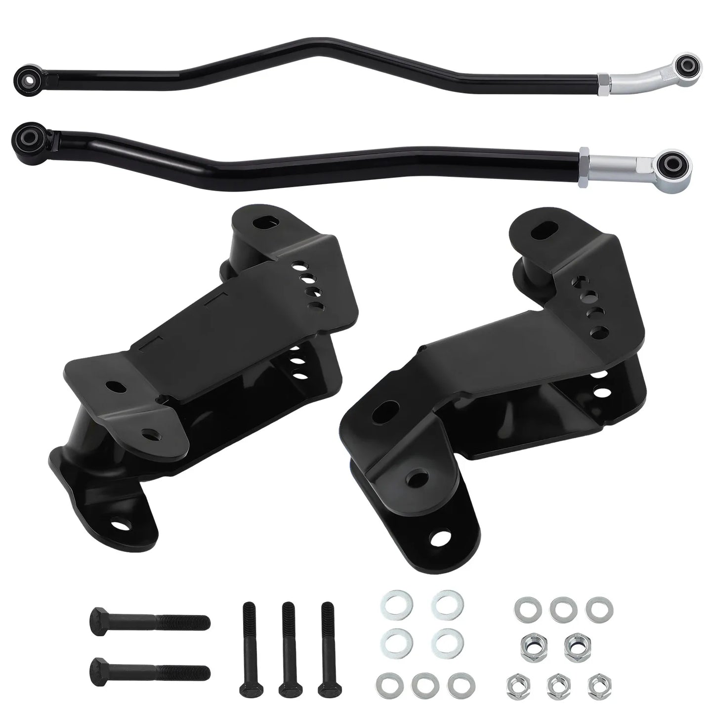 2007-2018 Jeep Wrangler JK 2-4" Lift Adjustable Track Bar + Control Arm Bracket