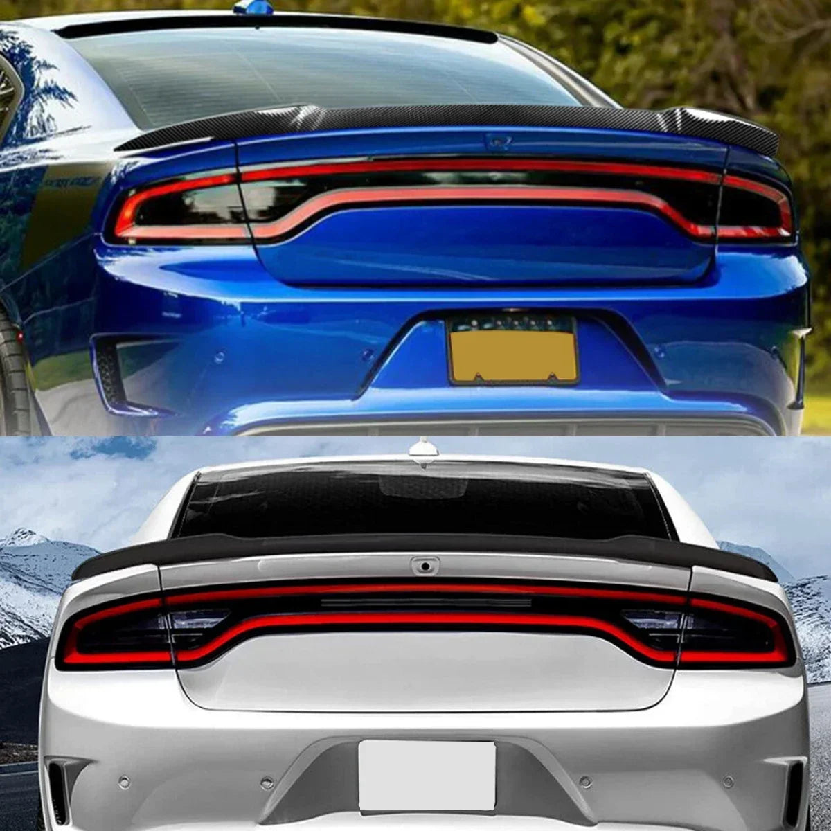 2011-2022 Dodge Charger SRT Rear Spoiler Wing CARBON FIBER Finish