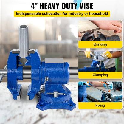 Multipurpose 5in. Bench Vise