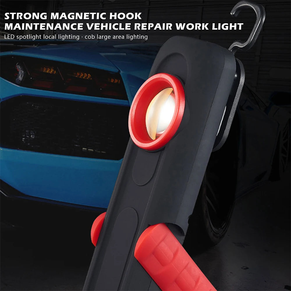 ZK30 Car 500LM 2400mAh Magnetic Grip Multifunction Auto Repair Working Lights