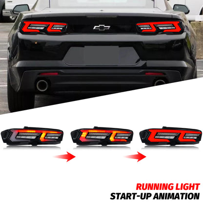 2019-2024 Chevy Camaro 6th Gen Sequential Tail Lights