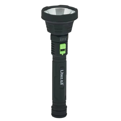 LitezAll Rechargeable ULTAC2 1000 Lumen LED Flashlight with Battery Meter USA