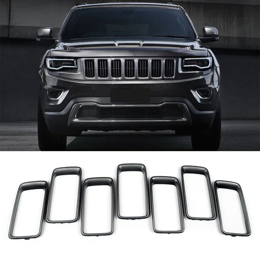 2014-2016 Jeep Grand Cherokee Grille Insert Matte Gray