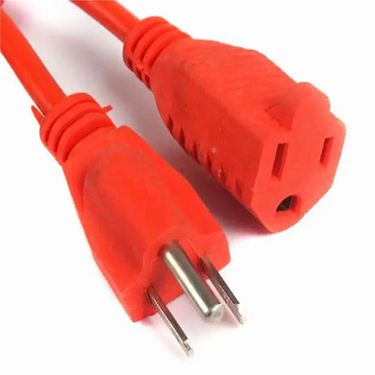 Heavy Duty Outdoor 6/8/15/25/50/100FT Power Cords