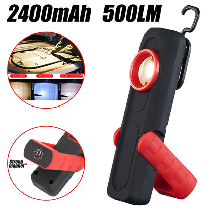 ZK30 Car 500LM 2400mAh Magnetic Grip Multifunction Auto Repair Working Lights