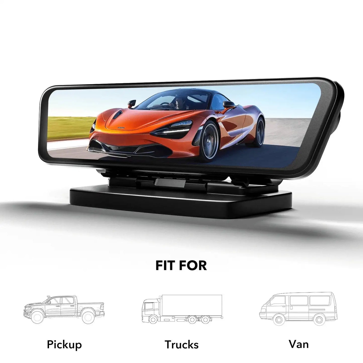 Wolfbox Center Console Base Bracket Suitable for All Mirror Dash Cams