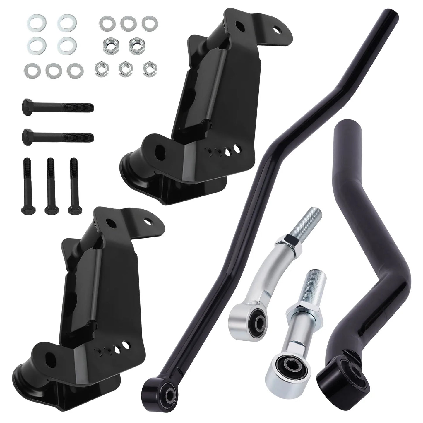 2007-2018 Jeep Wrangler JK 2-4" Lift Adjustable Track Bar + Control Arm Bracket